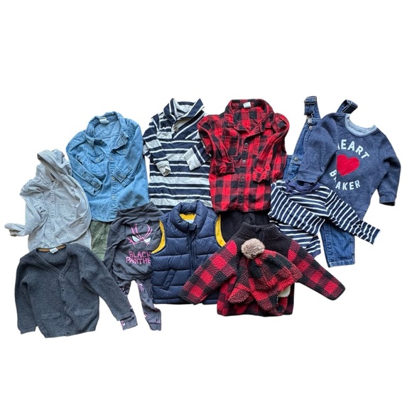 Old Navy H&M 12-18M Bundle Winter Boys Sets